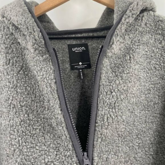 Union 1/4 Zip Long Sleeve Turner Hoodie - Picture 4 of 9